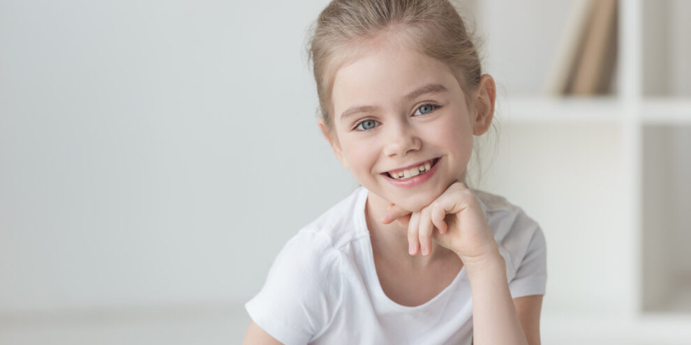smiling young girl