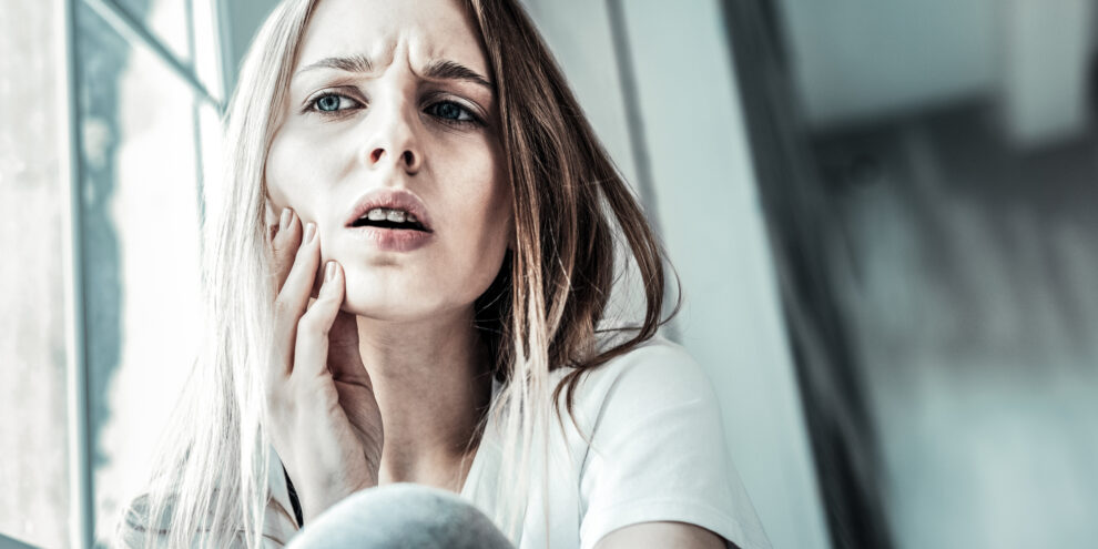 Woman with Toothache