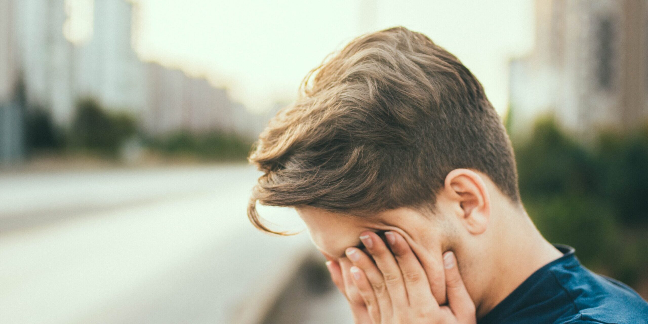 Fatigued man searching for sleep dentistry near me