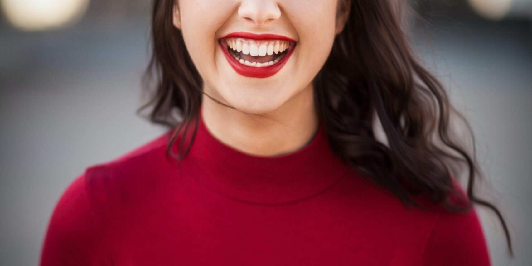 Woman with Beautiful Smile after Gum Contouring