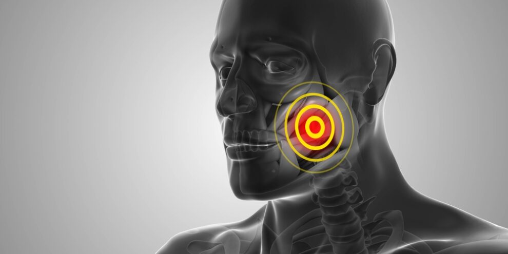 mandible discomfort due to jaw popping